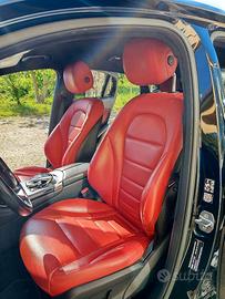 Mercedes GLC 250 d 4MATIC 204 CV Autom–Pelle Rossa