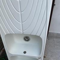 Lavello cucina in casso 2 vasche