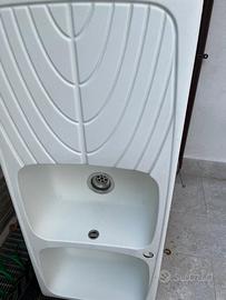 Lavello cucina in casso 2 vasche