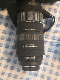 teleobiettivo Sigma 120-400