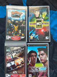 Lotto giochi PSP originali