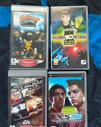 Lotto giochi PSP originali