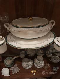 ZUPPIERA E PIATTO OVALE RICHARD GINORI