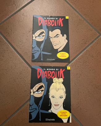 Il mondo di Diabolik fascicoli 1 e 2 Hachette
