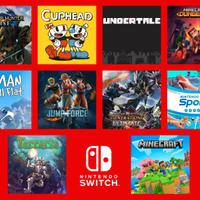 Console Nintendo Switch con 10 giochi in dotazione