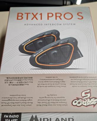 caschi con interfono midland btx1 pro s 