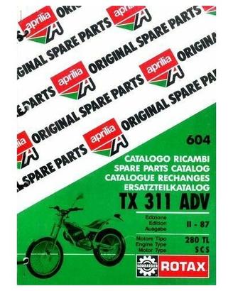 Catalogo ricambi motore Aprilia TX 311 ADV