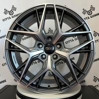 4 CERCHI IN LEGA FIAT 500X CROMA DA 18 NUOVI