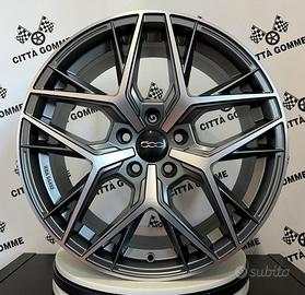 4 CERCHI IN LEGA FIAT 500X CROMA DA 18 NUOVI