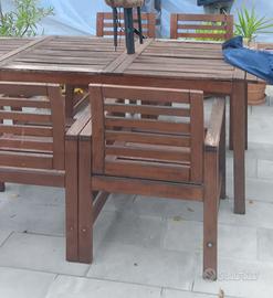 set tavolo sedie applaro ikea