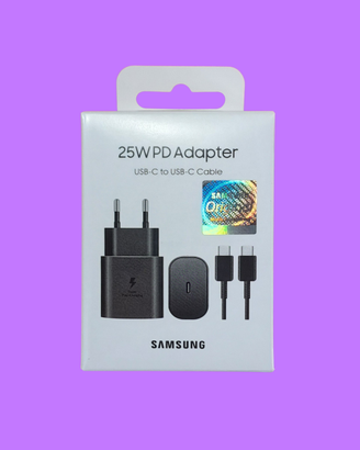 Caricabatterie Originale Samsung 25W NUOVO