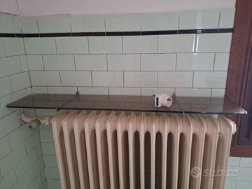 Mensola in vetro da bagno