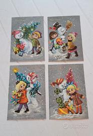 cartoline  vintage natale 