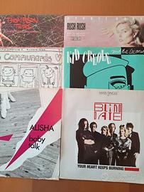 6  Dischi  Mix  12"  originali  anni  80