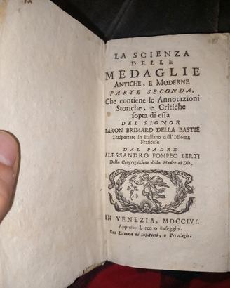  "La Scienza delle medaglie antiche e moderne"