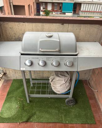 Barbeque a gas