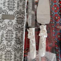 set taglio torta sposi