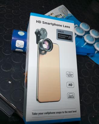 lente macro per smartphone 