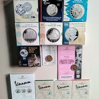 Collezione completa commemorative ITALIA 2019