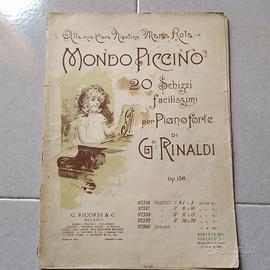 Spartito Mondo Piccino di G. Rinaldi