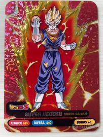 Dragon Ball Z Lamincard Super Vegeku