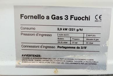 fornello a gas