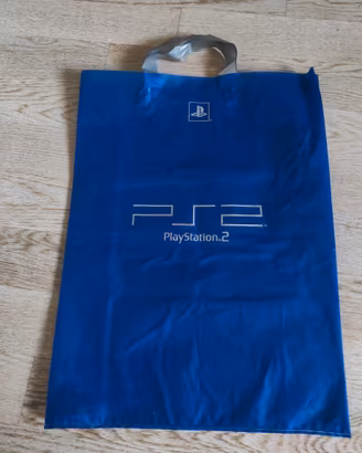 Shopper sacchetto plastica PlayStation 2