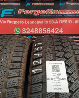 Pneumatici 235/65R17 108H XL OVATION Invernali