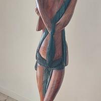 Statua in legno Africana, il Cacciatore 