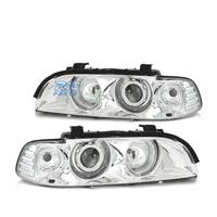 FARI BMW E39 95-03 XENON ANGEL EYES FONDO CROMATO