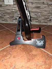 Supporto stand treppiedi chitarra pieghevole
