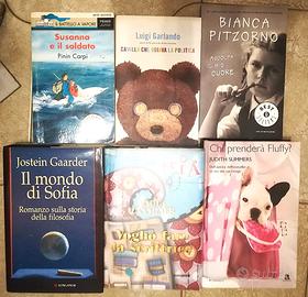 Lotto di 6 fantastici libri