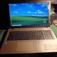 Notebook asus X540S ram 4 gb ssd 240gb