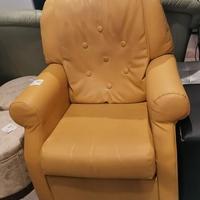 Codice: 229791 POLTRONA RELAX IN ECOPELLE COLORE