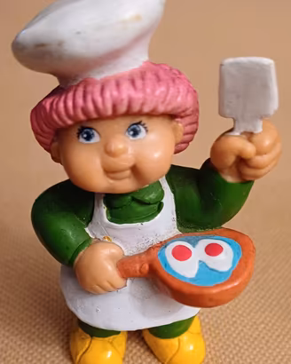 Personaggio Camilla cuoca 1984 Sebino vintage PVC