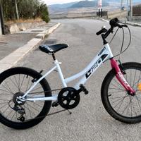 DINO BIKES Bicicletta 20 Pollici Mtb Bianco