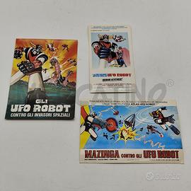 ADESIVI MAZINGA E UFO ROBOT 3PZ