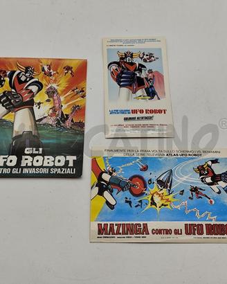 ADESIVI MAZINGA E UFO ROBOT 3PZ
