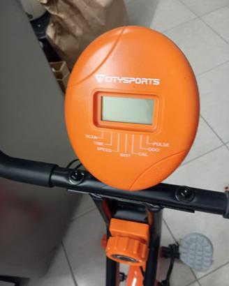 cyclette citysports pieghevole 