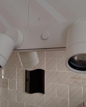 Lampada da parete Ikea Nymane Bianca Led