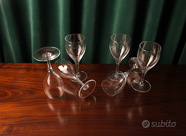 6 calici champagne Baccarat Tulip St. Remy