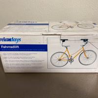 Supporto sollevamento bicicletta da soffitto