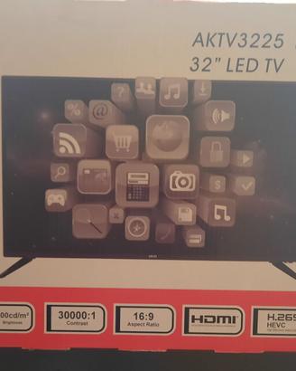 TV 32"smart Android AKAI AKTV 3225 NUOVO