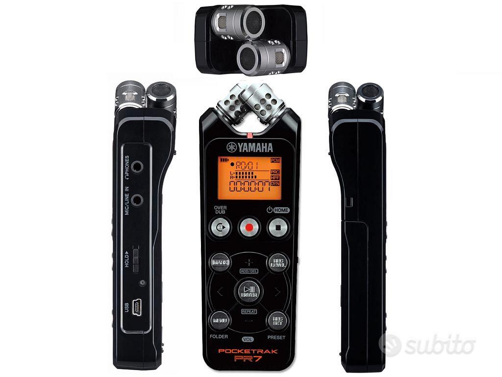 Registratore Stereo Yamaha Pocketrak PR7 - Audio/Video In vendita