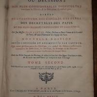 Libro antico 1734