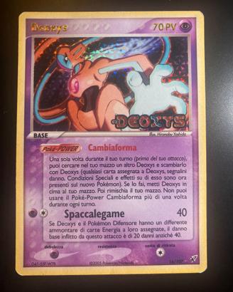 Deoxys Stamped (DX 16/107) EX Deoxys - Creased ITA