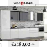 Modera Cucina 360 cm Lineari con Elettrodomestici
