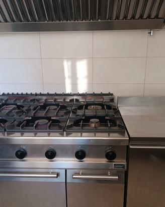 Cucina professionale completa usata