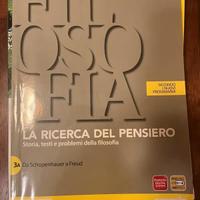 Libro filosofia Liceo "la ricerc  del pensiero"