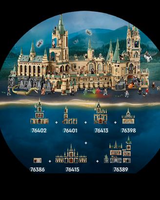 castello componibile oriinale LEGO harry potter